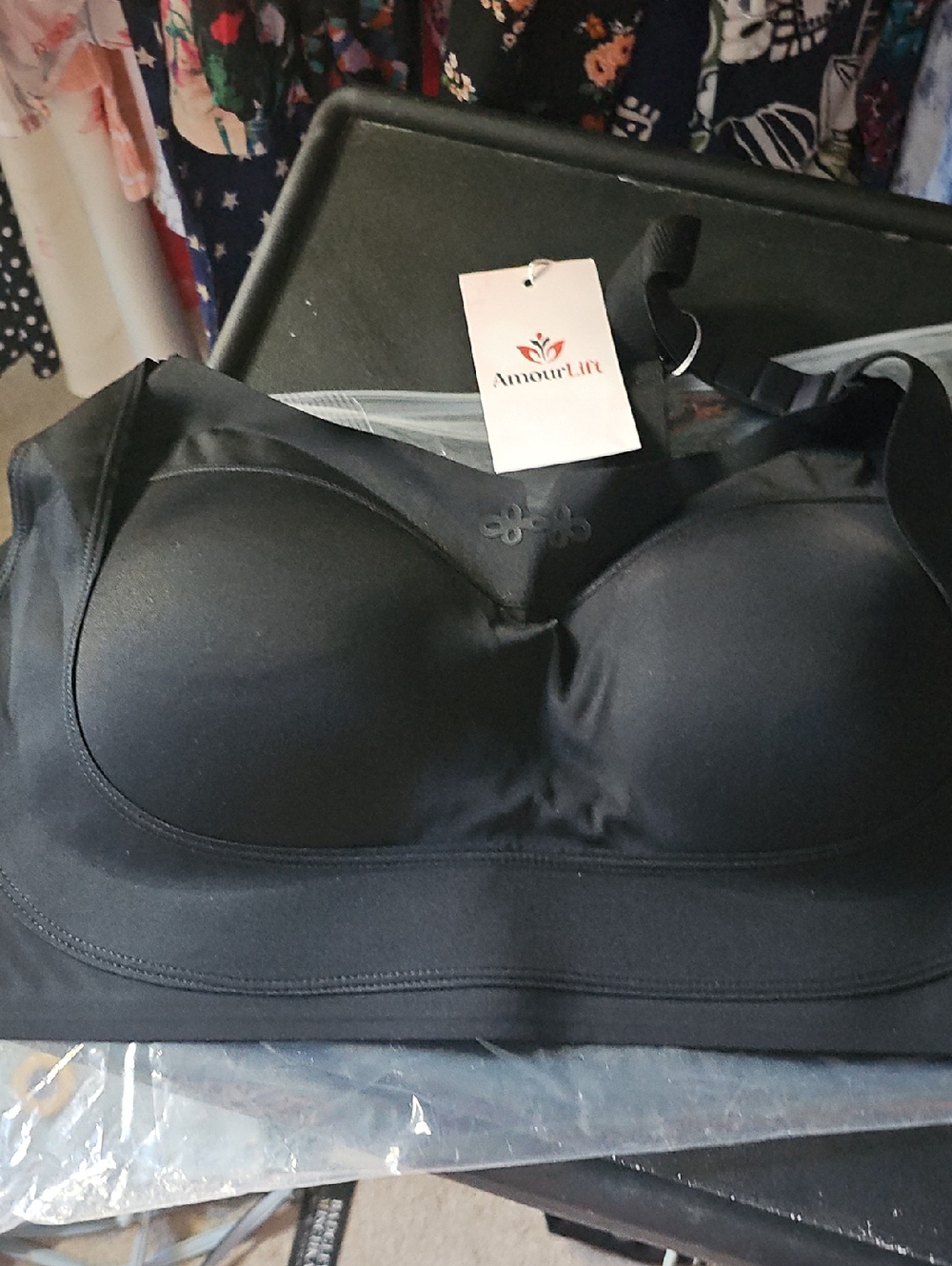 Amour Lift Wireless Black  Comfort Bra